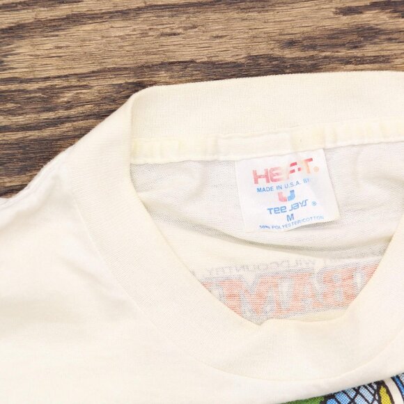 Heft Mens Vintage Alabama Pass It On Down Tour 90s Band Tee White M - Picture 3 of 5